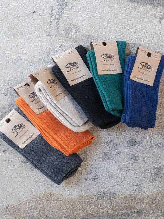 Cosy Lamb Wool Socks (Options for Size and Colours)