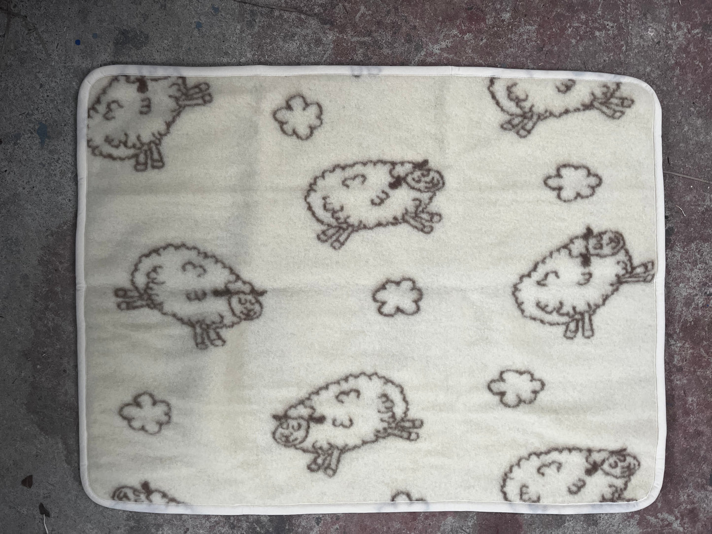 Sweet Dreams Start Here: 100% Wool Baby Blanket&nbsp;