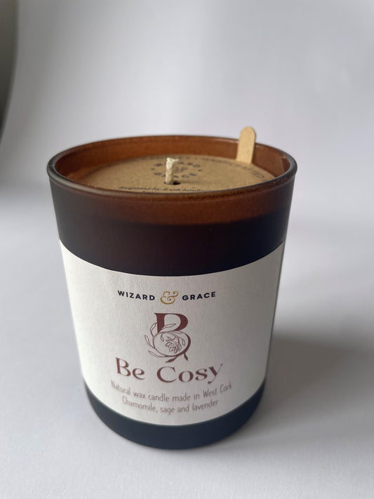 Be Cosy Luxury Candle Made in West Cork