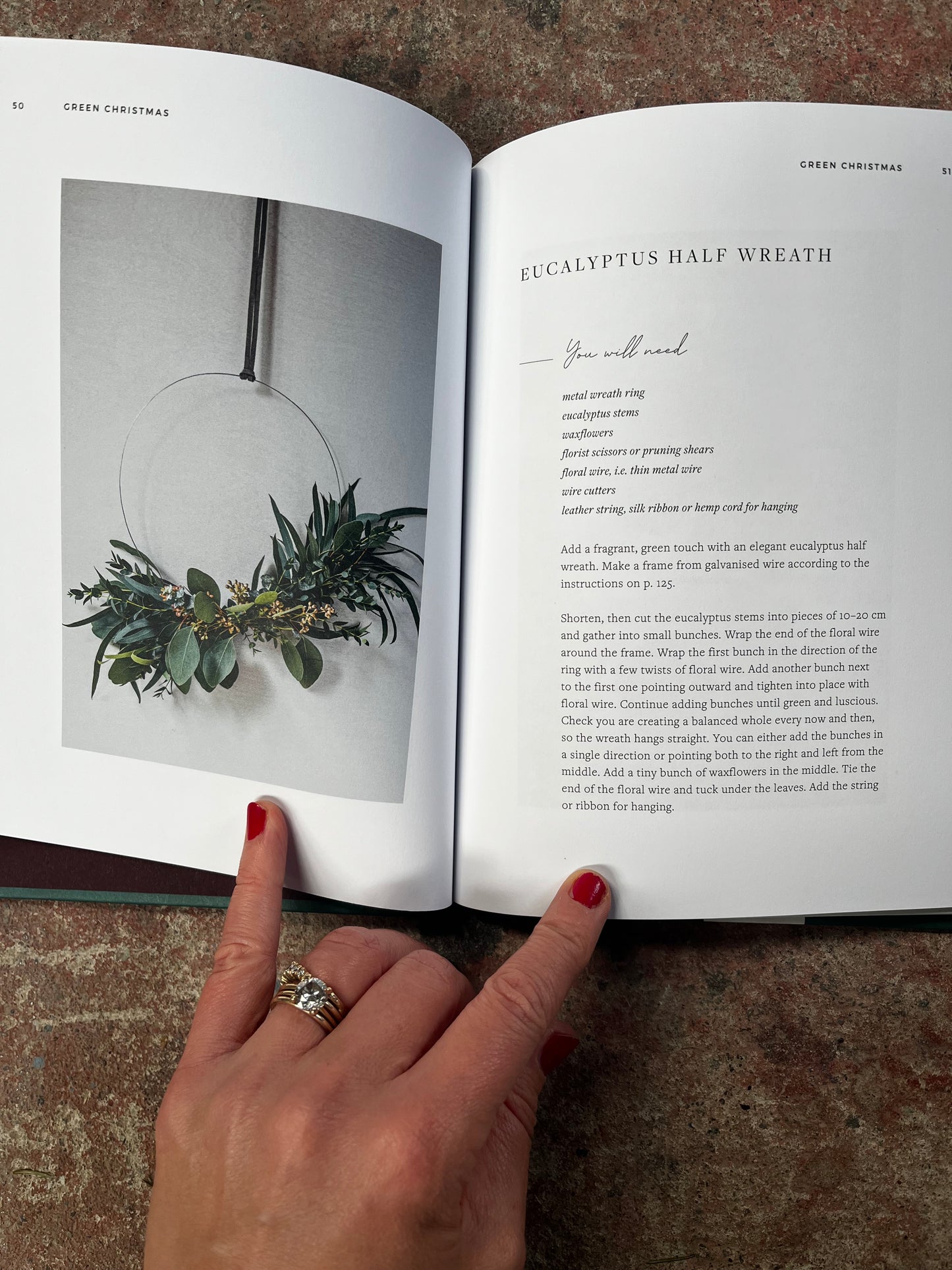 A Green Christmas: Natural Decorations & Festive Florals
