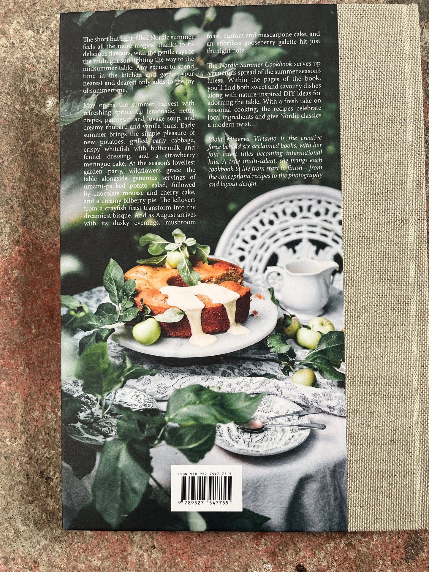Nordic summer cookbook by Vinola Minerva Virtama