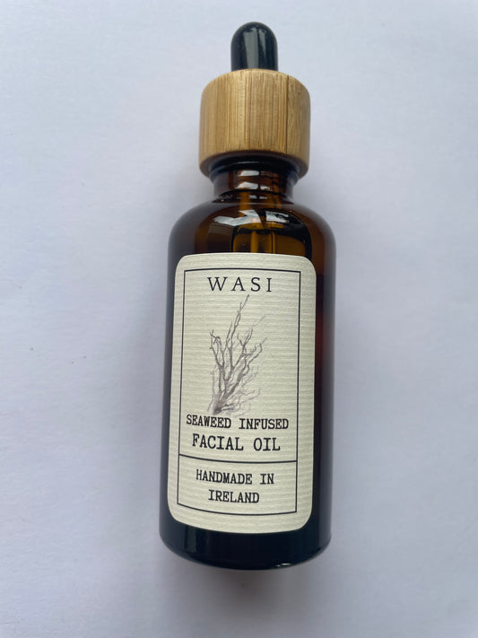 Seaweed infused Facial Oil by Wasi -100% Vegan
