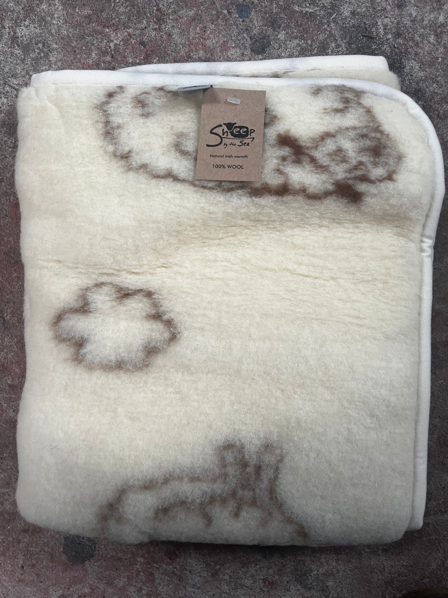 Sweet Dreams Start Here: 100% Wool Baby Blanket&nbsp;