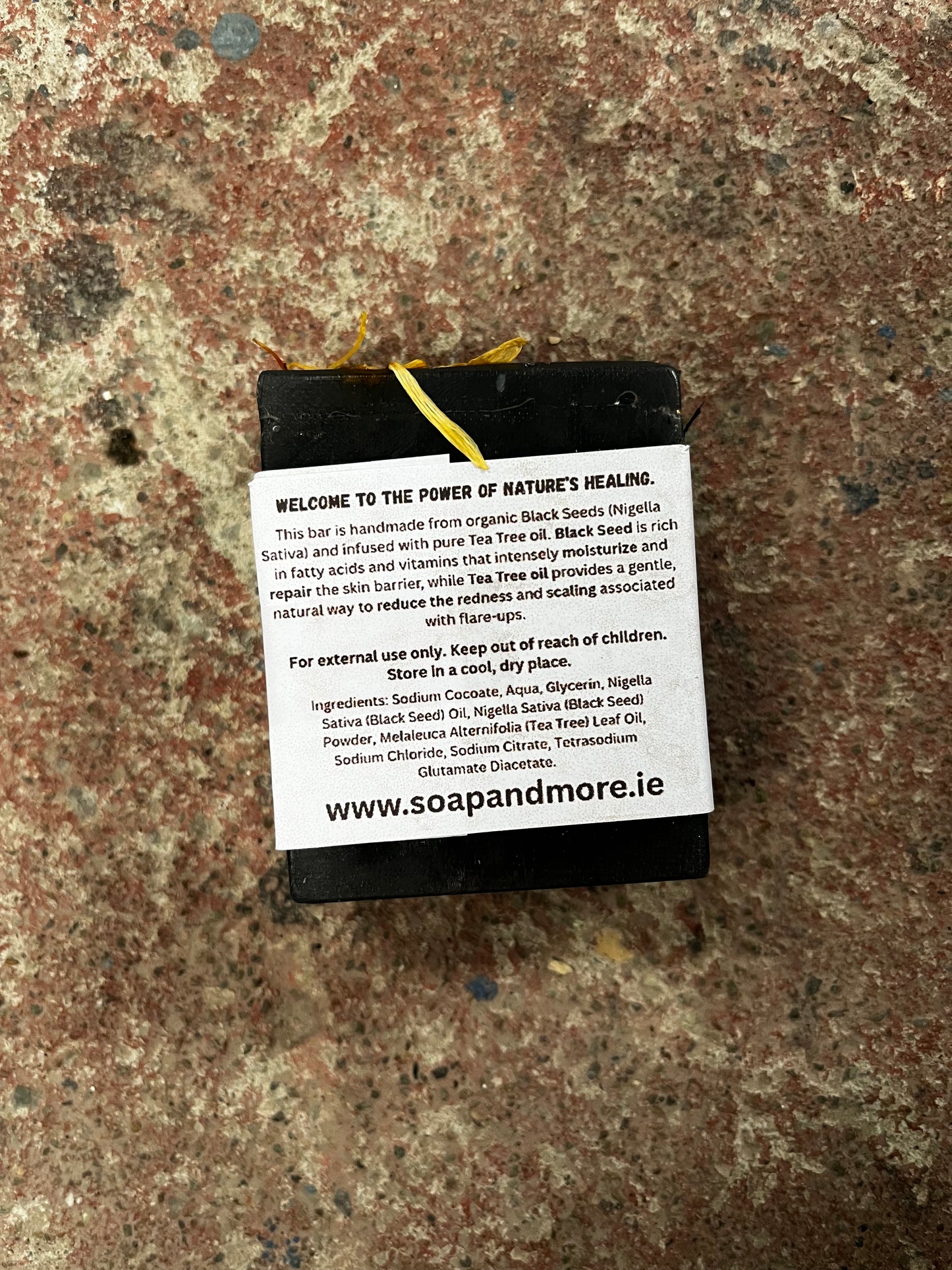 Soap and More: Black Seed Artisan Soap with Tea Tree Oil