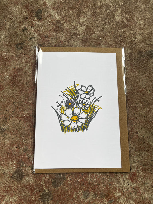 A simple bunch of flowers