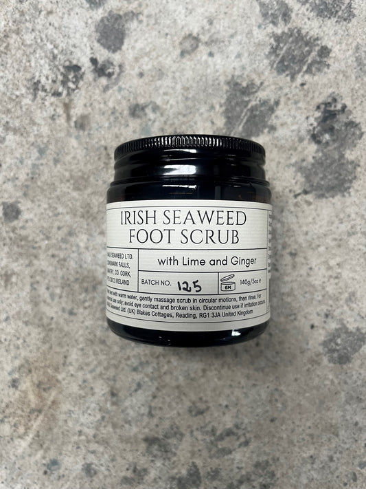 Lime, Ginger & Almond Oil Foot Scrub: The Ultimate Sensory Revival